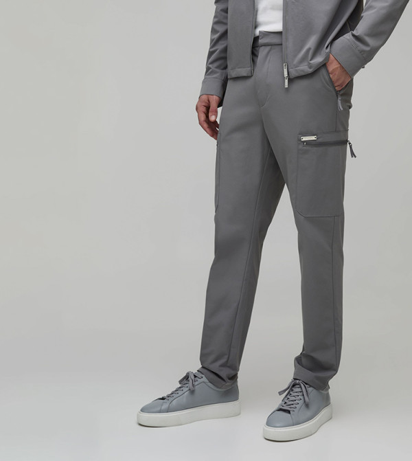 Slim Fit Technical Cargo Trousers