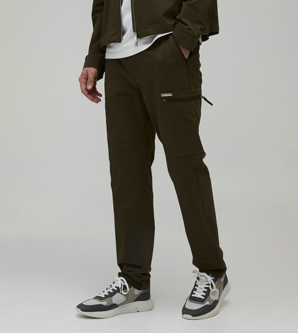 Technical Slim Fit Cargo Trousers