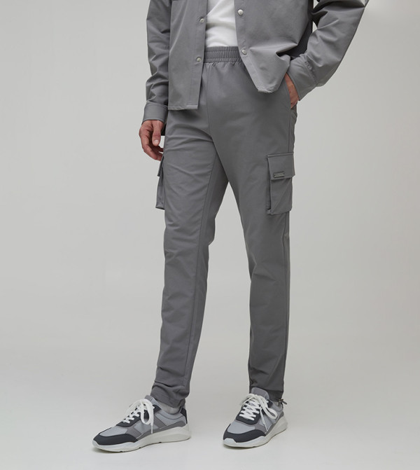 Skinny Fit Technical Cargo Trousers