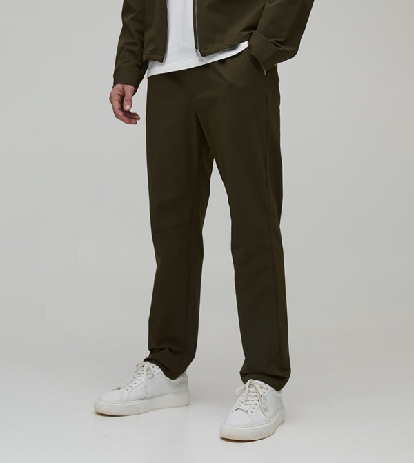 Technical Tapered Fit Trousers