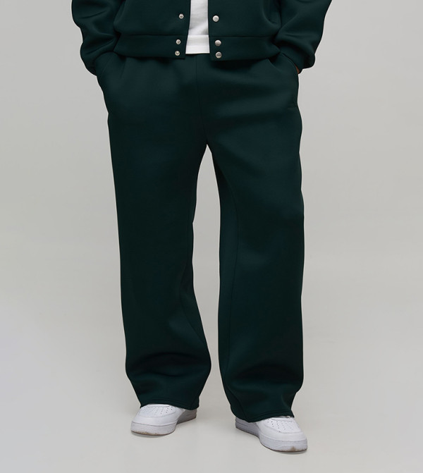 Plus & Tall Relaxed Fit Scuba Marl Trousers