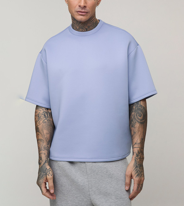 Tall Bonded Scuba Oversized T-Shirt