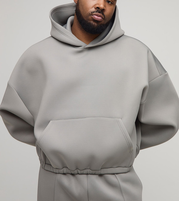 Bonded Scuba Oversized Hoodie