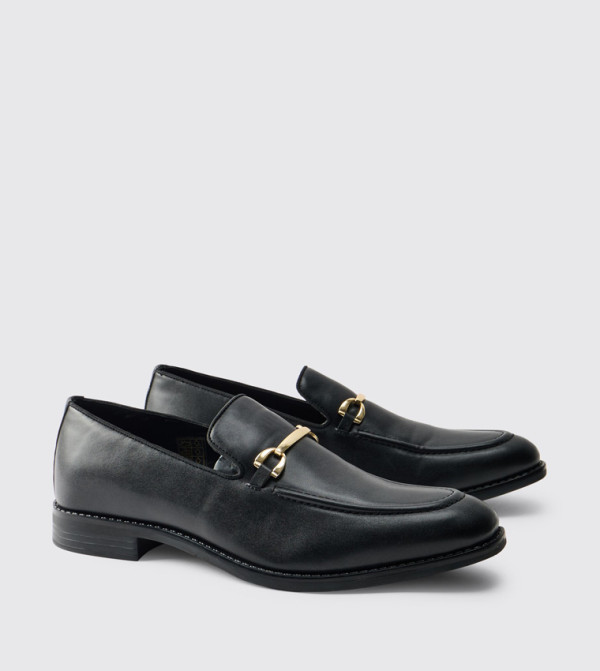 PU Snaffle Loafers