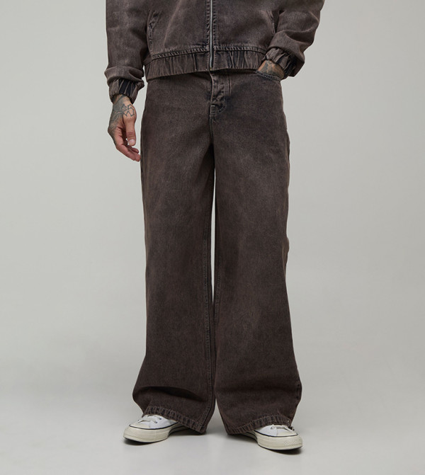 Tall Washed Parachute Fit Jeans