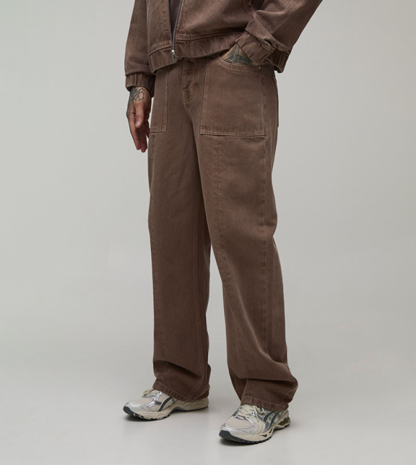 Tall Tinted Washed Relaxed Fit Jeans