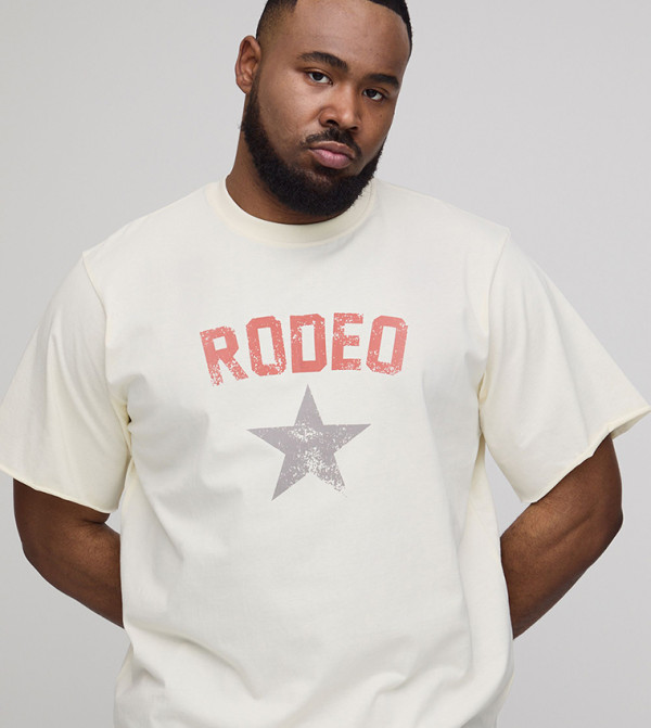 Plus & Tall Heavyweight Rodeo Star Washed T-Shirt