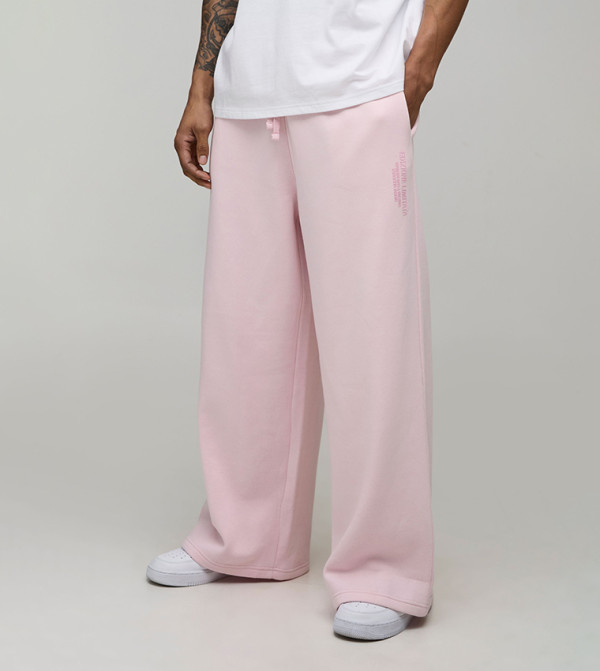 High Build Printed Extreme Wide Leg Sweatpants
