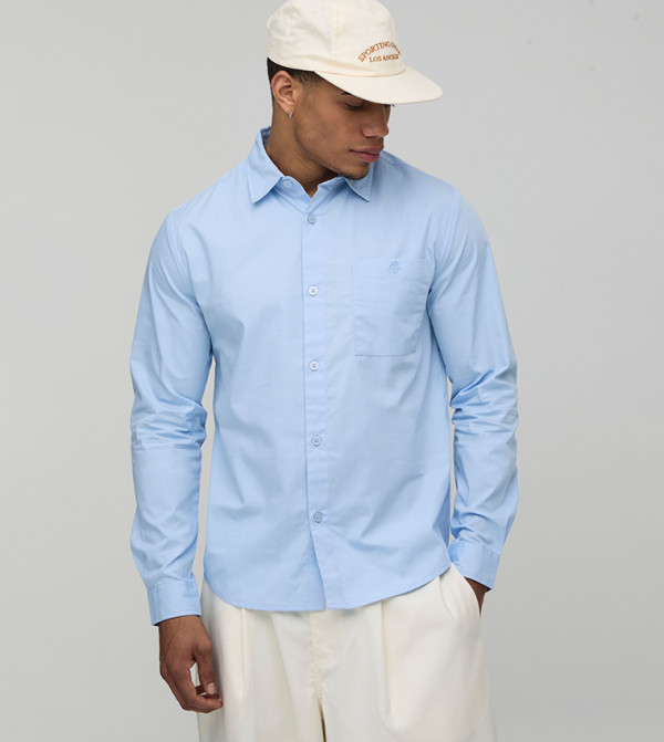 Regular Fit Long Sleeves Cotton Shirt