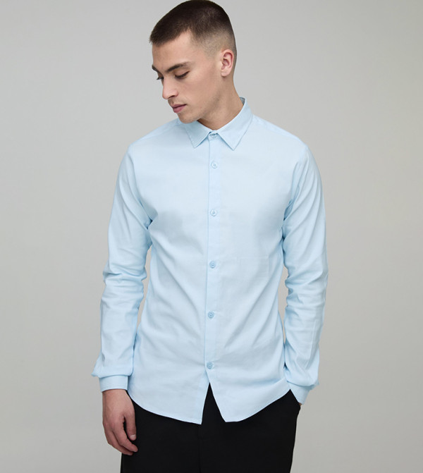 Muscle Fit Long Sleeves Shirt