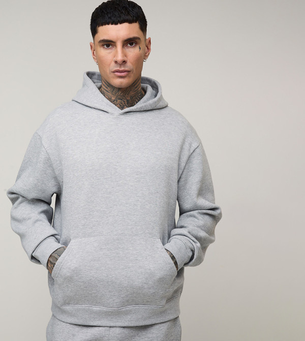 Tall Solid Boxy Hoodie