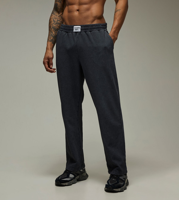Training Dept Straight Leg Washed Loopback Joggers