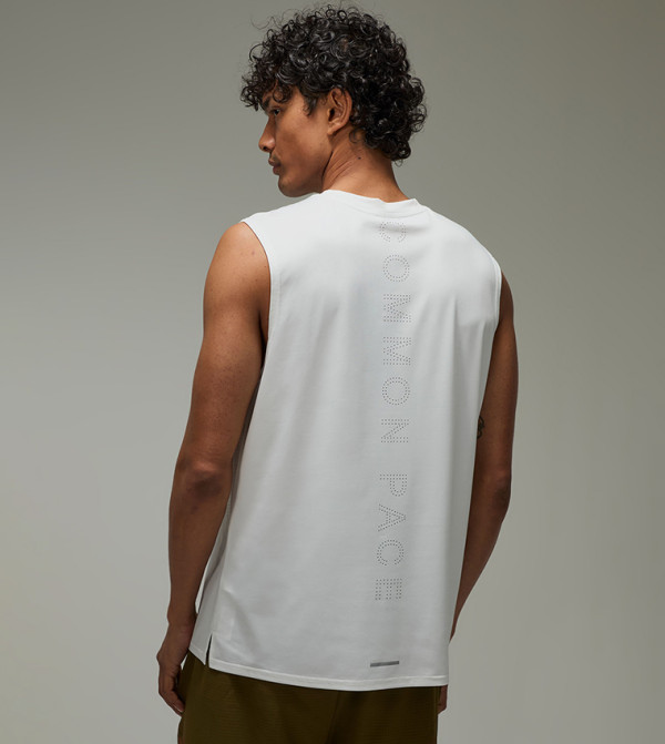 Common Pace Running Perforated Tank Top