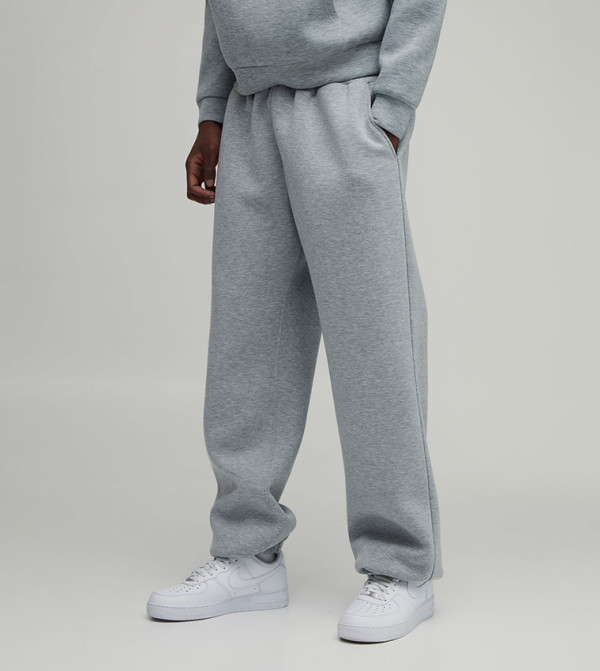Tall Heavyweight Marl Scuba Oversized Joggers