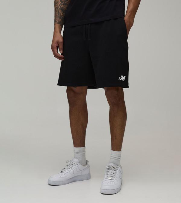 M Star Jersey Baggy Fit Shorts