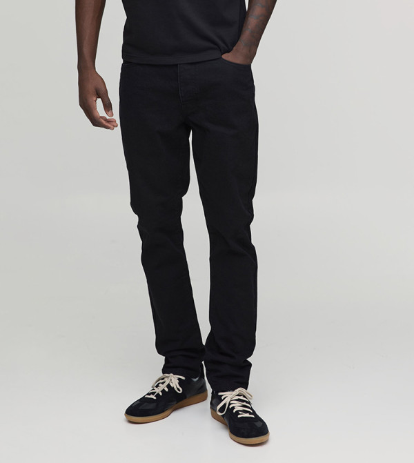 Washed Mid Rise Slim Fit Jeans