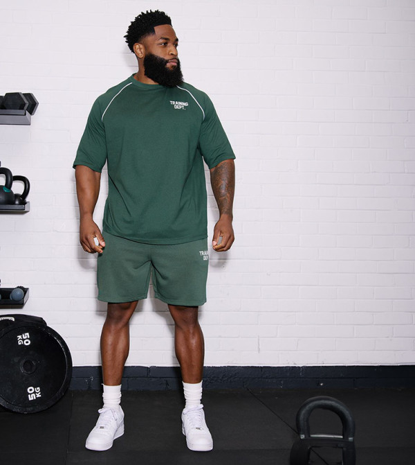 Training Dept Piping Oversized Active T-Shirt