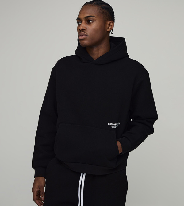 Printed Oversized Hoodie