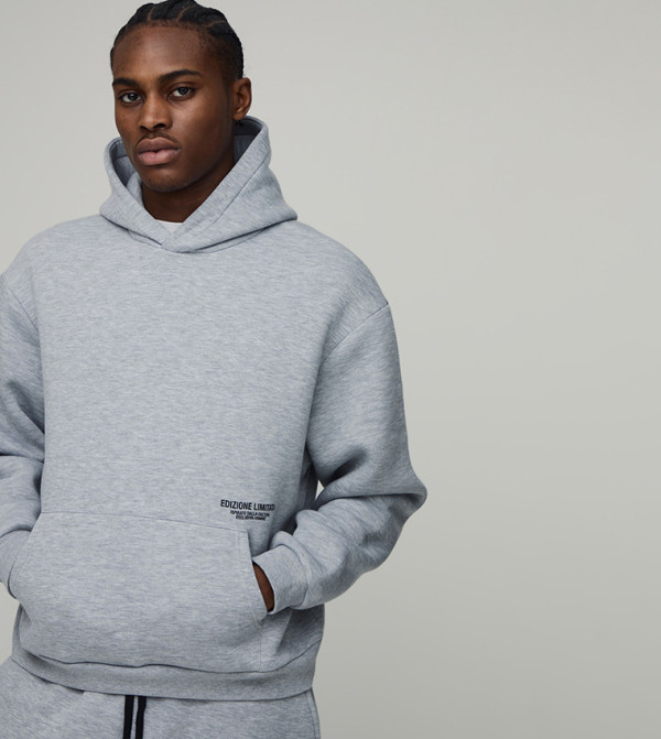 Printed Oversized Hoodie