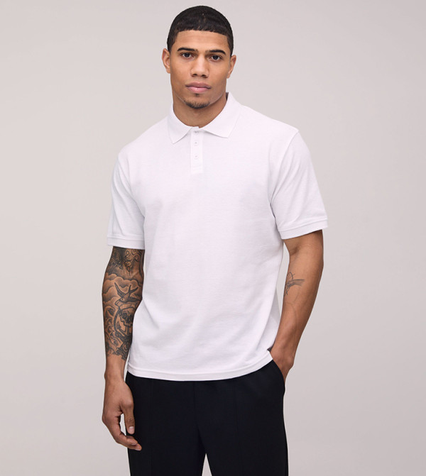 Slim Fit Pique Polo T-Shirt