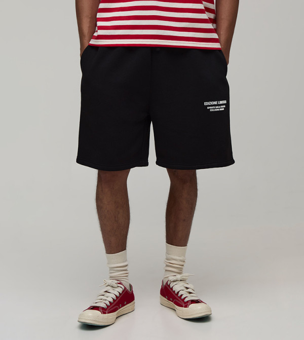 High Build Printed Casual Shorts
