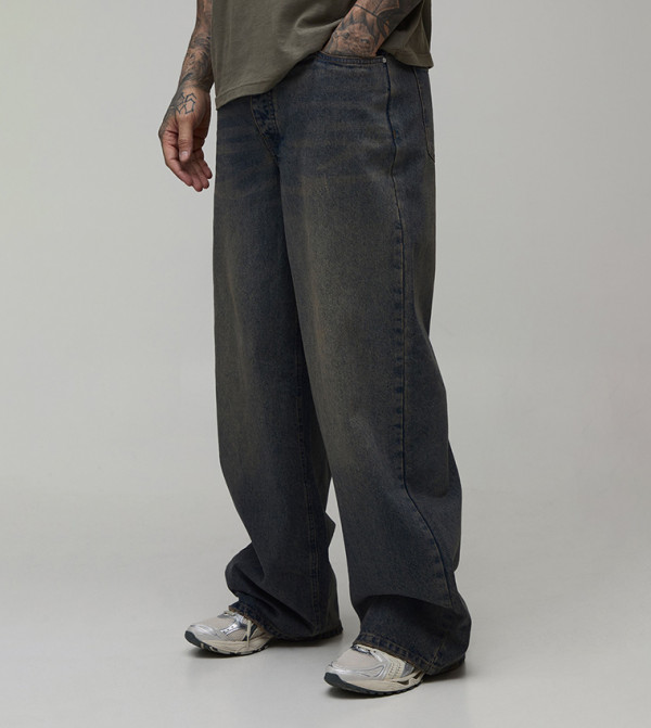 Tall Baggy Tinted Jeans