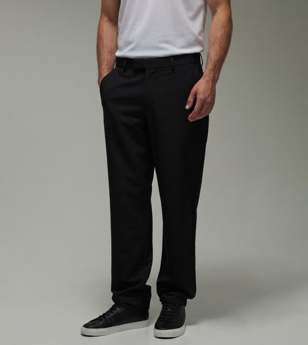 Straight Fit Active Golf Trousers
