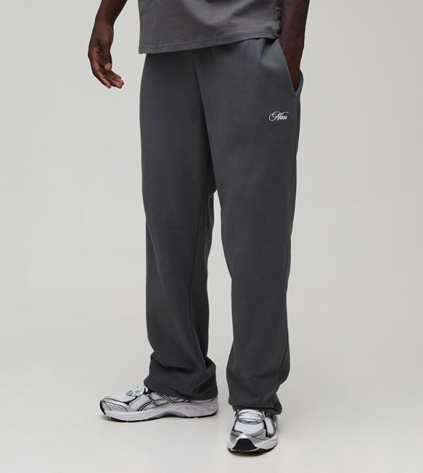 Essential Script Baggy Fit Sweatpants