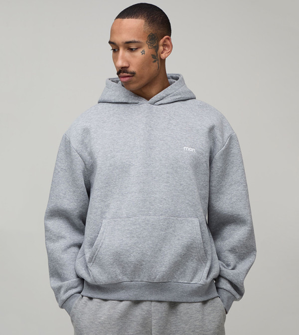 Embroidered Oversized Hoodie