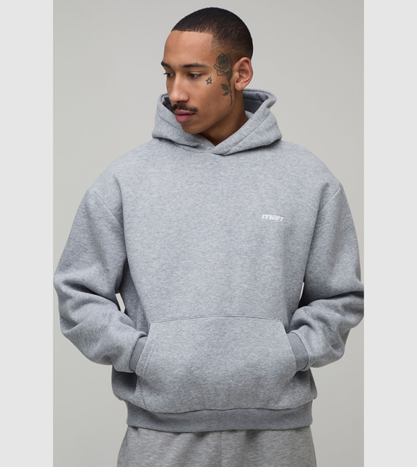 Embroidered Oversized Hoodie