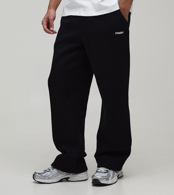 Sport Embroidered Straight Fit Sweatpants