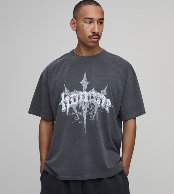 Homme Cross Oversized T-Shirt
