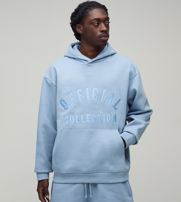 Heavyweight Embroidered Oversized Hoodie