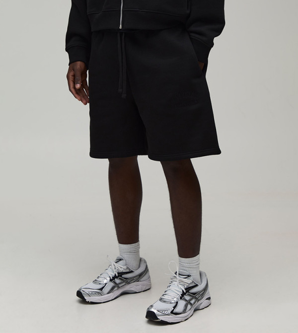 Heavyweight Embroidered Baggy Shorts