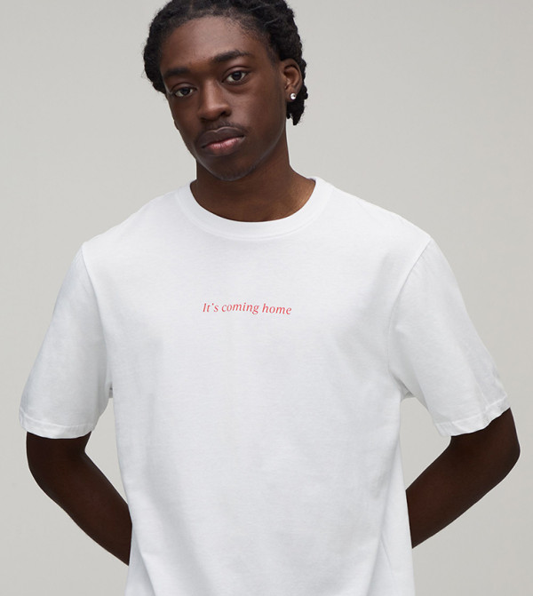 Regular It's Coming Home Print T-Shirt