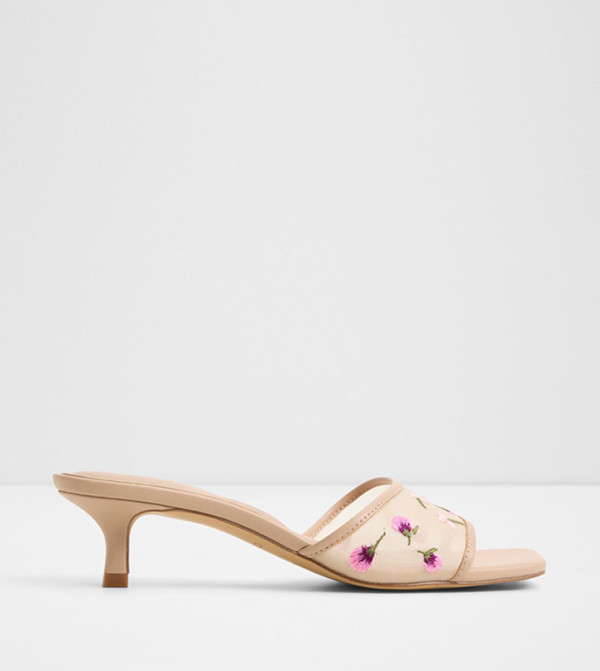 COTERA Open Toe Kitten Heel Sandals