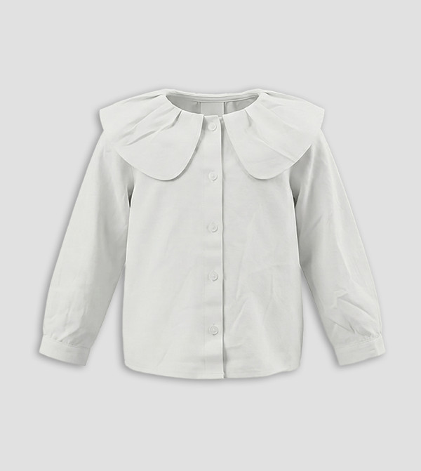 Textured Long Sleeves Shirt