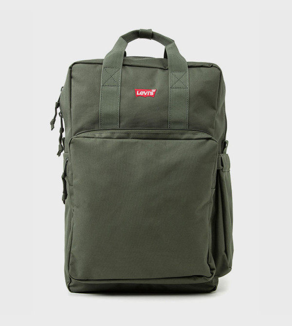 Logo Embroidered Backpack