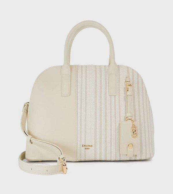 DANDELIONS M Color Block Satchel Bag