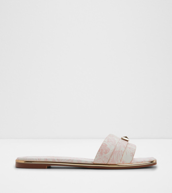 DARINE Printed Flat Sandals