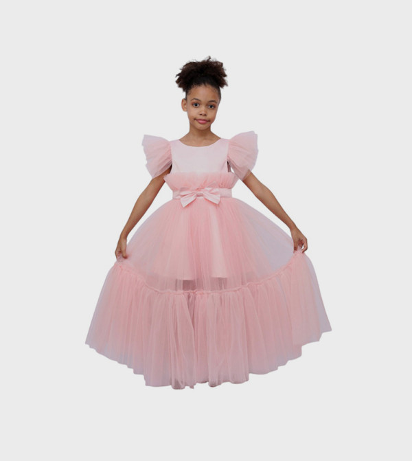 Belle Bow Detail Party Dress