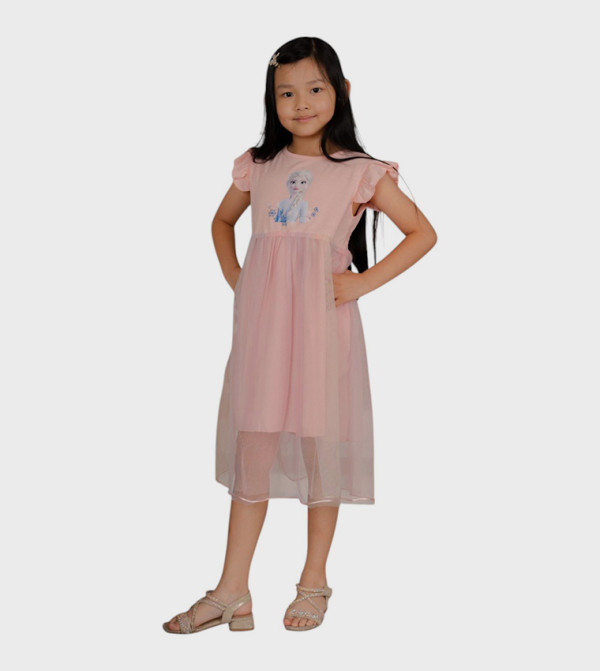 Elsa Frozen Wonderland Midi Dress