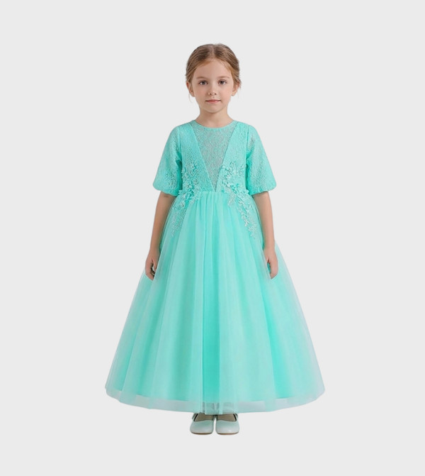 Julietta Lace Detail Party Gown