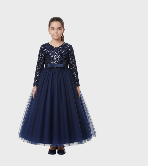 Party Glitter A lIne Dress