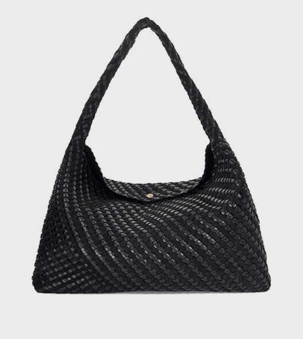 DELIBERATE braided Shoulder Bag