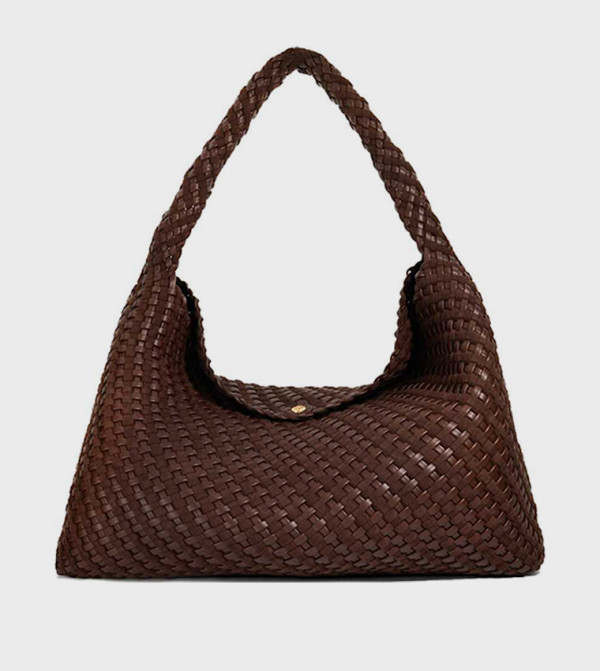 DELIBERATE braided Shoulder Bag