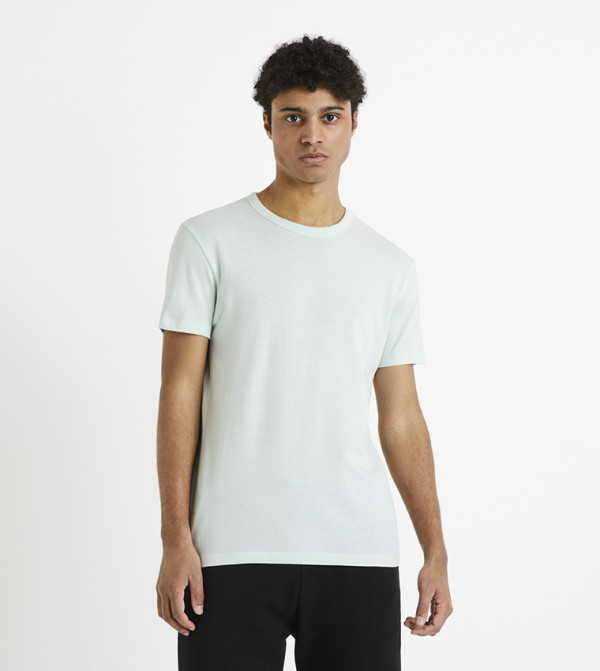 DEMARL Solid Short Sleeves T-Shirt
