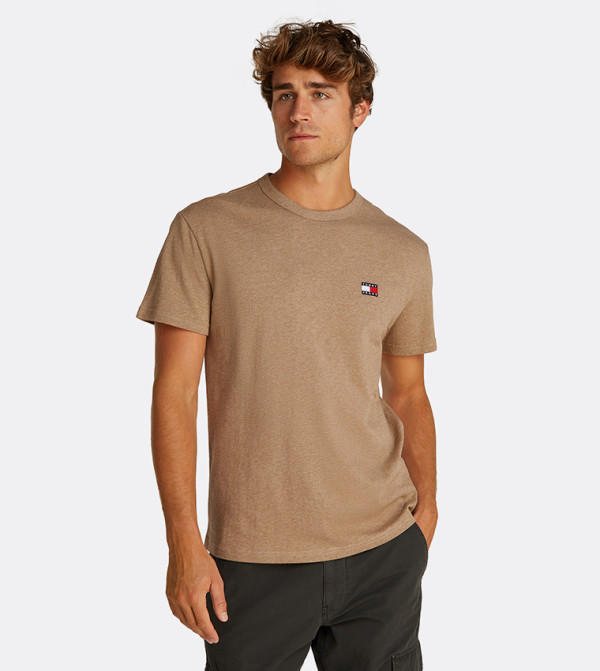 Flag Badge Short Sleeves T-Shirt