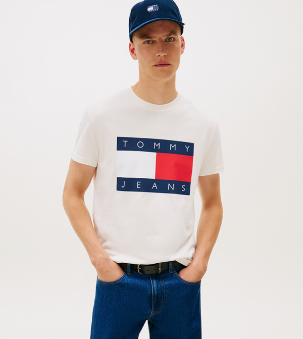 Logo Printed Short Sleeves T-Shirt