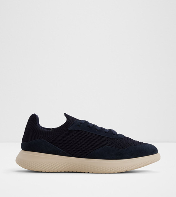 DOYLE Textured Lace-Up Sneakers